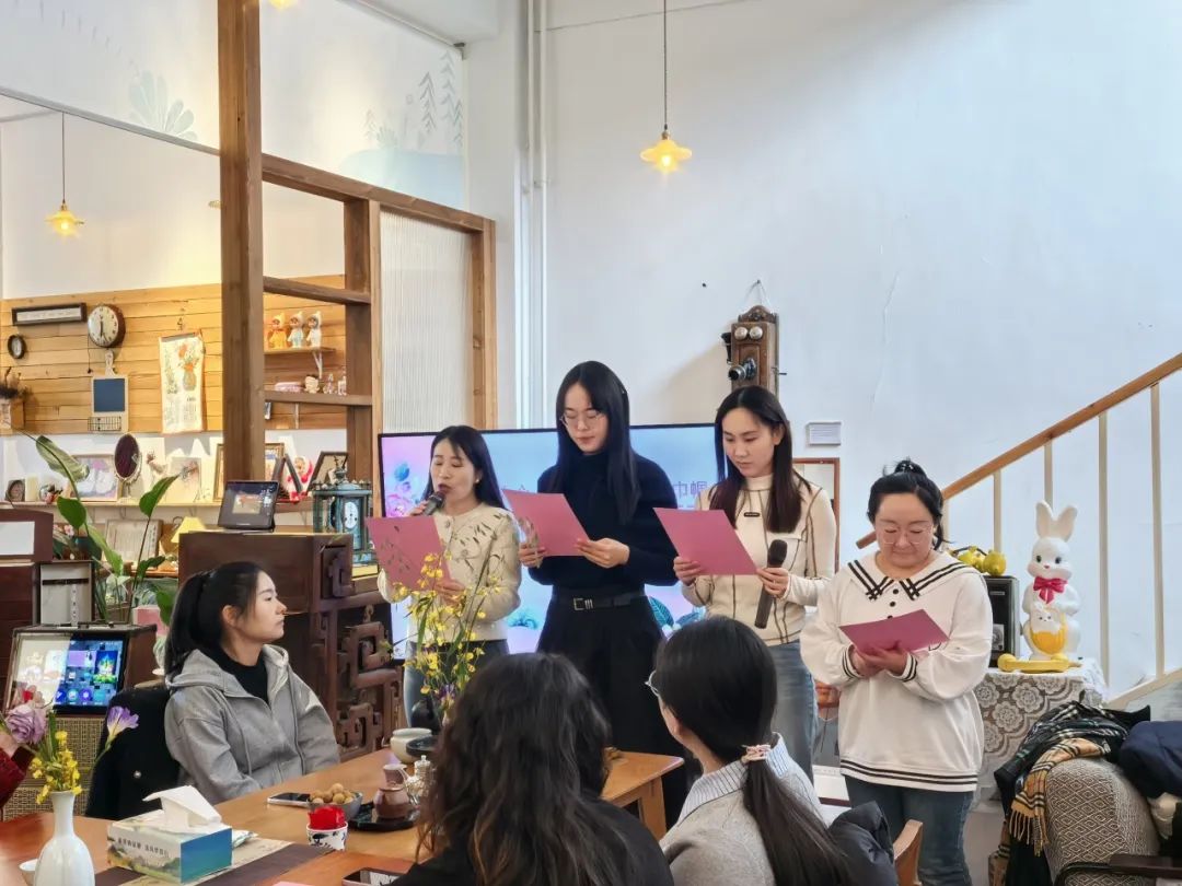 鄂尔多斯市生态环境局康巴什区分局开展党建聚人心茶韵映初心汇聚巾帼心主题党日活动(图3)