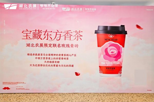 爷爷不泡茶携手湖北农展打造青jbo竞博入口砖茶文化新场景(图2)