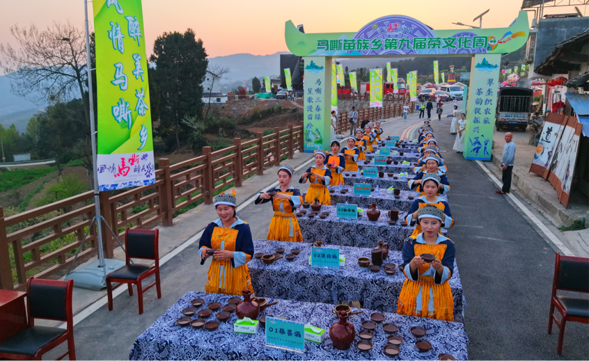 茶旅融合绘就乡村振兴新画卷——古蔺县马嘶苗族乡第九届茶文化周启幕(图2)