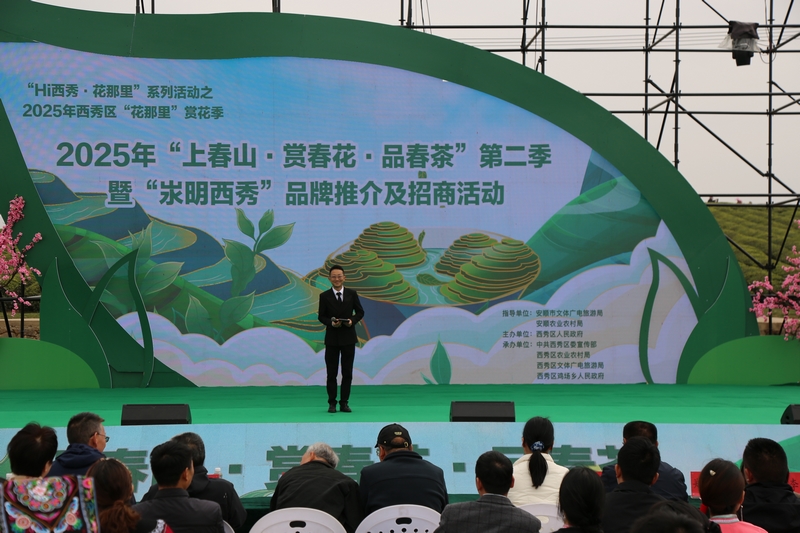 贵州西秀区举办“上春山·赏春花·品春茶”活动(图5)