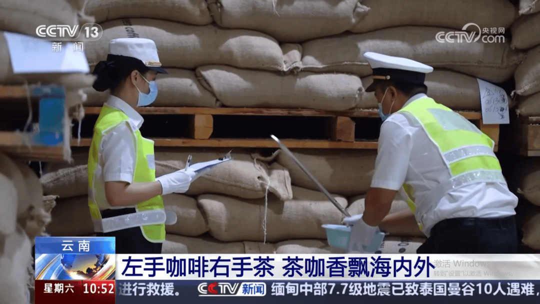 央视新闻直播间东方时空丨云南 左手咖啡右手茶 茶咖香飘海内外(图1)