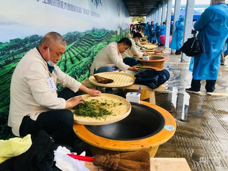 湖南郴州市手工制茶技能大赛暨桂东县“茶文化”旅游季启动(图2)